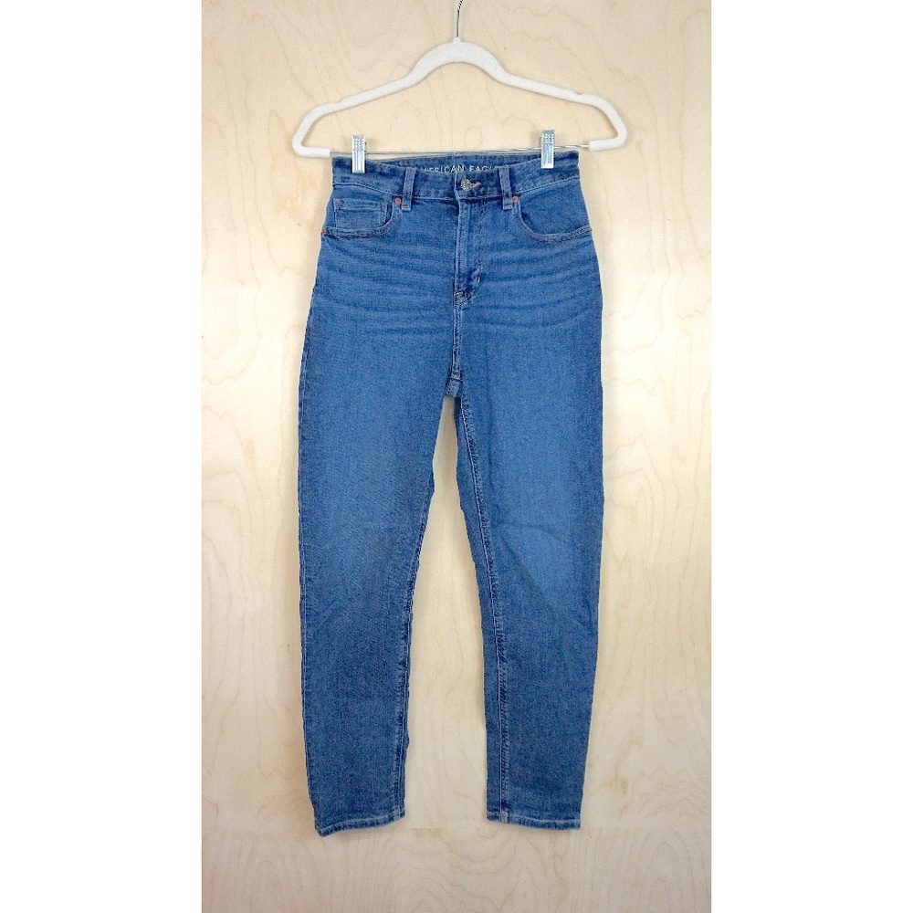 American Eagle "AE Stretch Mom Straight Jean"